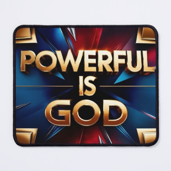 Item preview, Powerful is God: Bold Geometric Strength designed and sold by eprojetoas.