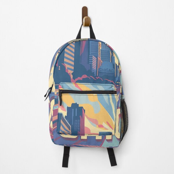Item preview, Chicago Poster Retro Chicago Art designed and sold by nomiraclehere.