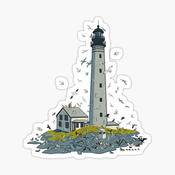 Item preview, Petit Manan Light Wildlife Refuge designed and sold by JadaFitch.