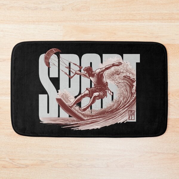Item preview, SPORT - Kitesurfing - Kitesurfer - MEN - 4 designed and sold by ArtProjectShop.