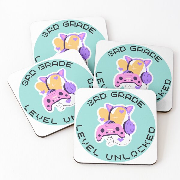 Item preview, Level Up 3rd Grade Unlocked Back to School Video Gamer designed and sold by sumajouda.
