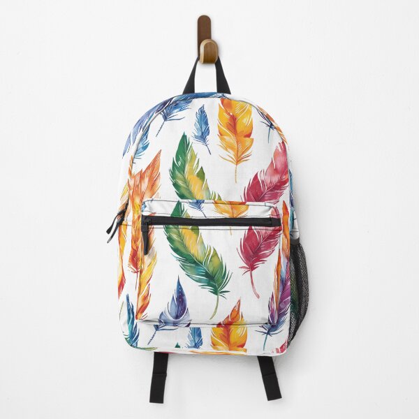 Item preview, rainbow feather designed and sold by Creet-Design.