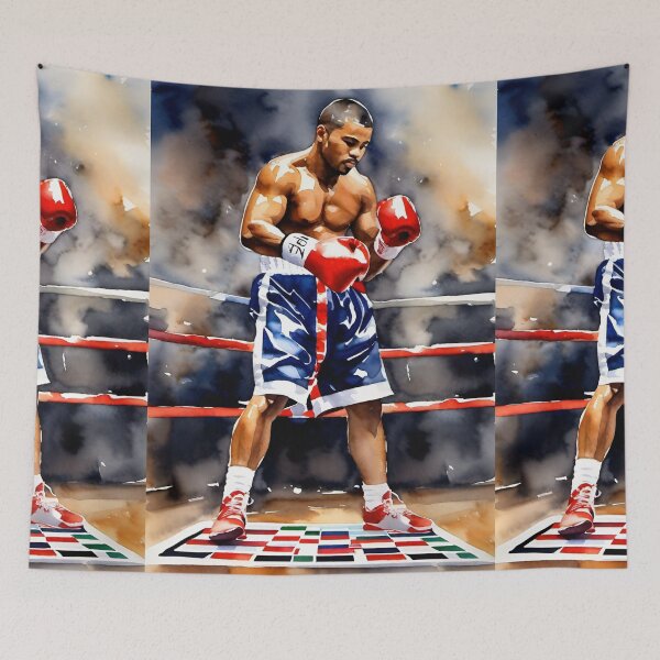 Item preview, Boxer Watercolour Painting designed and sold by UNK-Fatigues.