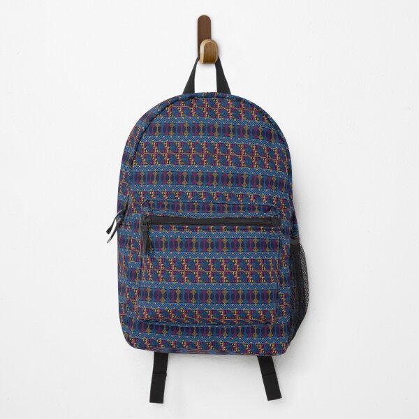 Item preview, Pattern pixel art seamless ethnic geometric design for fabric designed and sold by Nonnipa.