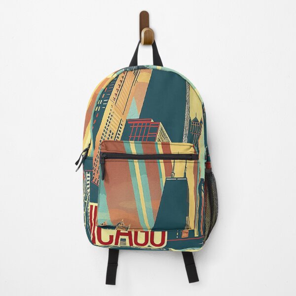 Item preview, Chicago Poster Retro Chicago Art designed and sold by nomiraclehere.