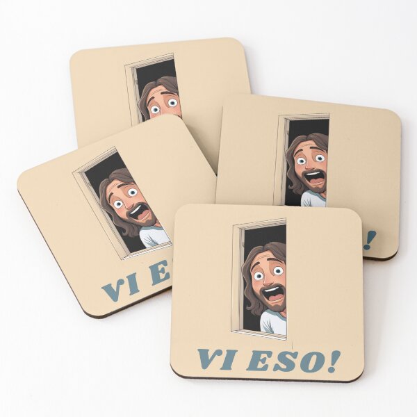 Item preview, Jesus i saw that meme spanish version Christian funny gif  designed and sold by La Loca.