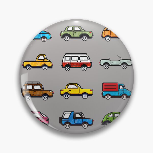 Item preview, Fun Car Illustrations Pattern designed and sold by jessephotoart.