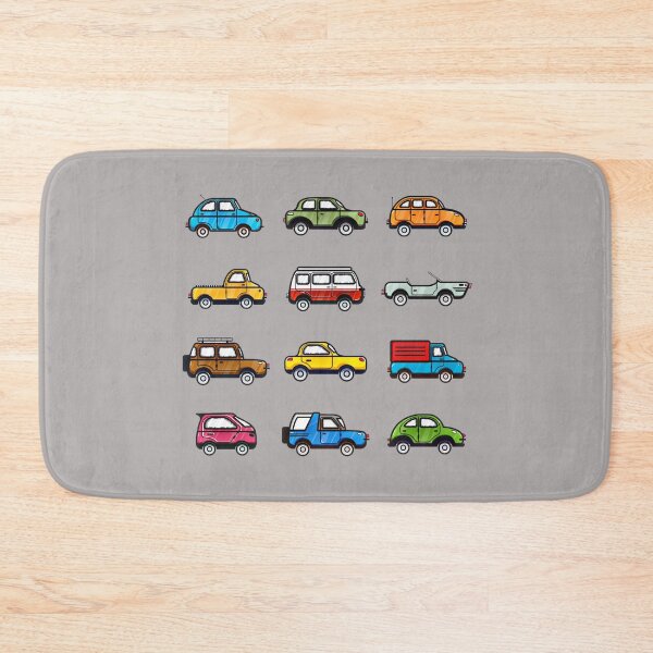 Item preview, Fun Car Illustrations Pattern designed and sold by jessephotoart.