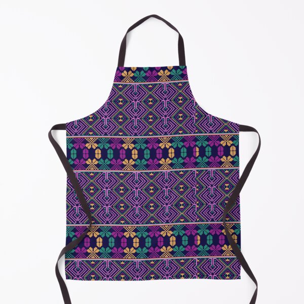 Item preview, Pattern pixel art seamless ethnic geometric design for fabric designed and sold by Nonnipa.