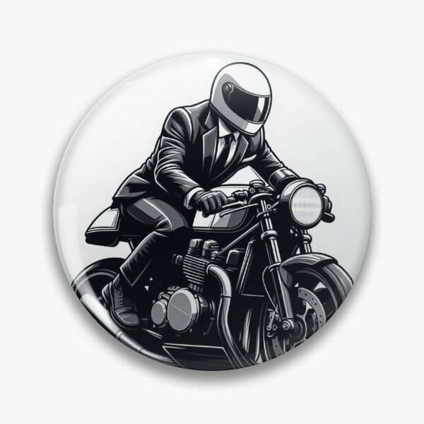 Item preview, Dapper Motorcycle Rider : Automotive Merchandise -  designed and sold by InfmsCorp.