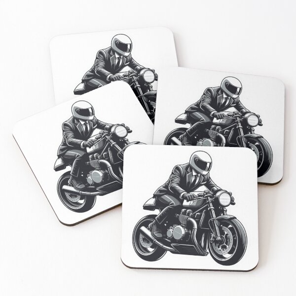 Item preview, Dapper Motorcycle Rider : Automotive Merchandise -  designed and sold by InfmsCorp.