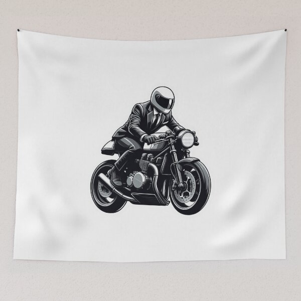 Item preview, Dapper Motorcycle Rider : Automotive Merchandise -  designed and sold by InfmsCorp.