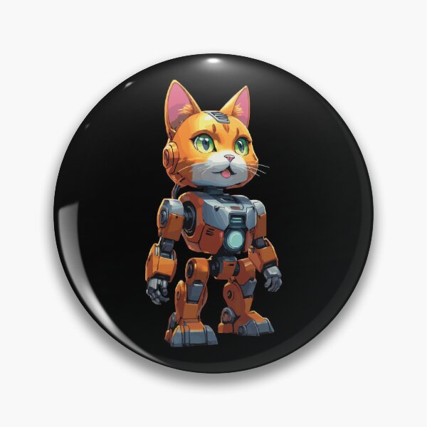 Item preview, Armored Robot Cat designed and sold by Black-WhiteFUN.