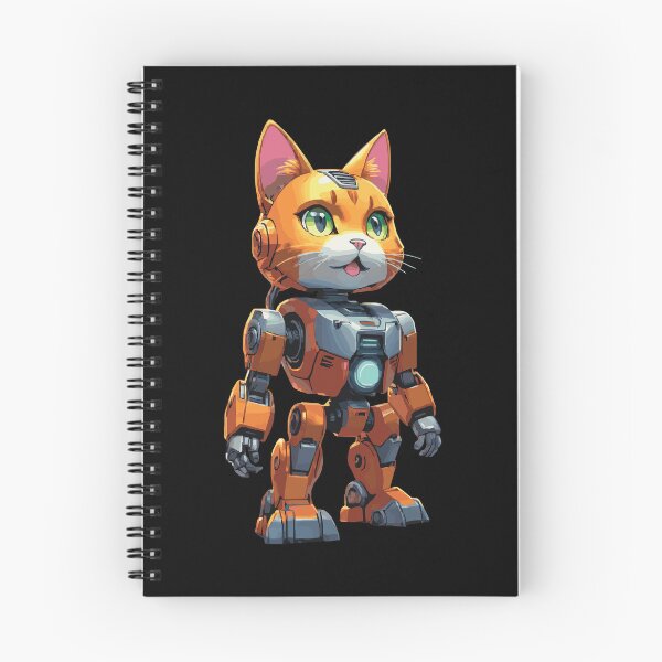 Item preview, Armored Robot Cat designed and sold by Black-WhiteFUN.