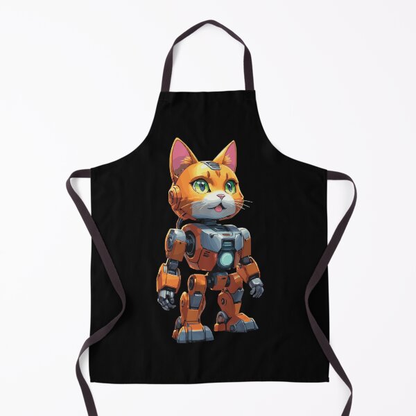 Item preview, Armored Robot Cat designed and sold by Black-WhiteFUN.