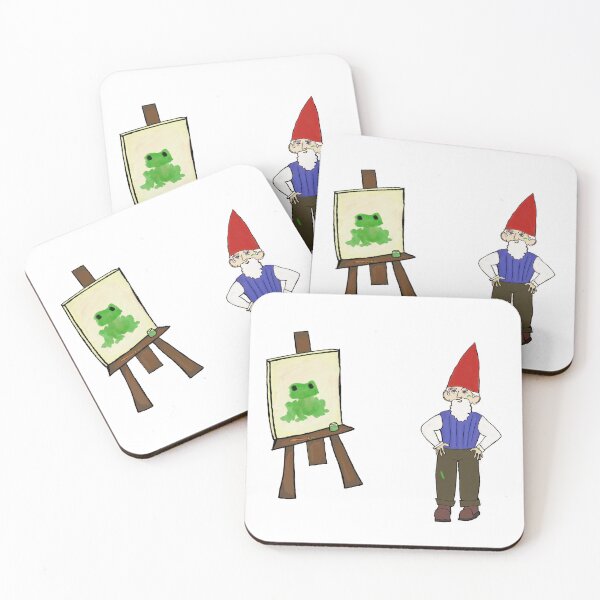 Item preview, Garden Gnome Painter designed and sold by Oxalis-Garden.