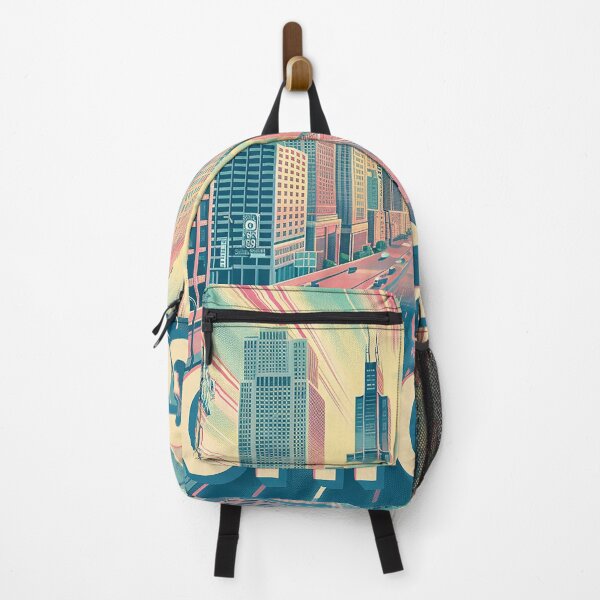 Item preview, Chicago Poster Retro Chicago Art designed and sold by nomiraclehere.