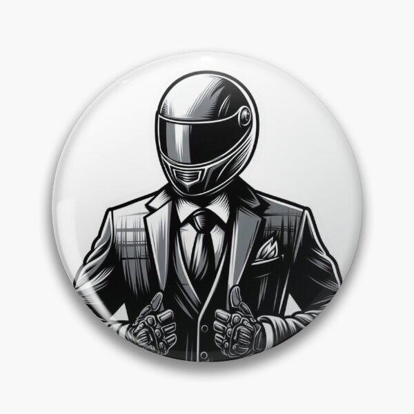 Item preview, Dapper Motorcycle Rider : Automotive Merchandise -  designed and sold by InfmsCorp.