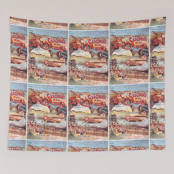 Item preview, Biarritz Railways to Orleans, Winter Golf Gascogne & Pyrénées 1890 France designed and sold by RocketshipRetro.