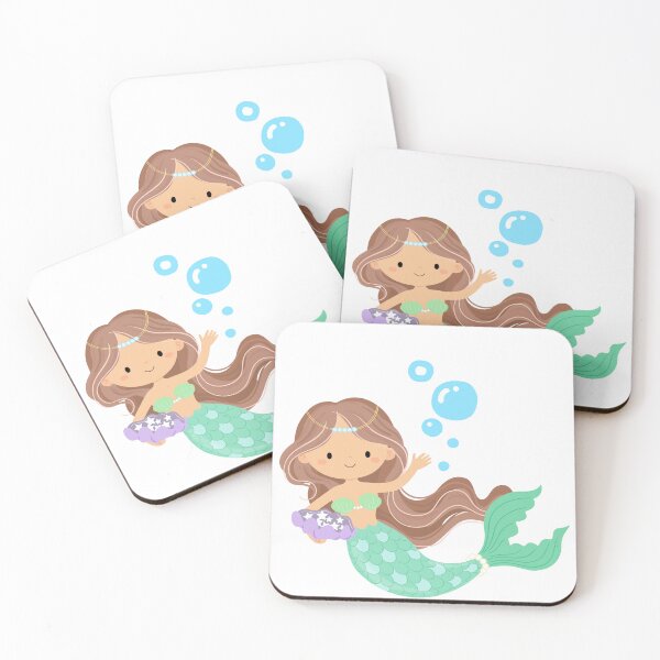Item preview, Mermaid with bubbles designed and sold by Spirit and Style.