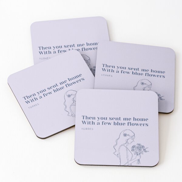 Item preview, A few blue flowers Torres fan art 2 designed and sold by Etaipal.