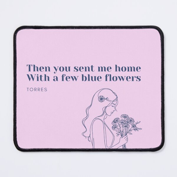 Item preview, A few blue flowers Torres fan art 2 designed and sold by Etaipal.