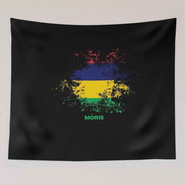 Item preview, Mauritian Watercolor, Vintage Mauritius Flag, Moris outfit designed and sold by Flag Outfit.