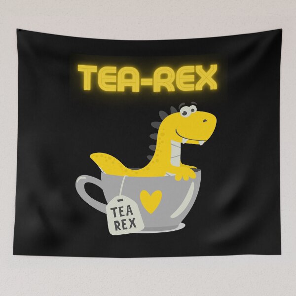 Item preview,  FUNNY DINOSAUR DINO TEA REX FUNNY TEXT designed and sold by KiziaMizia94.