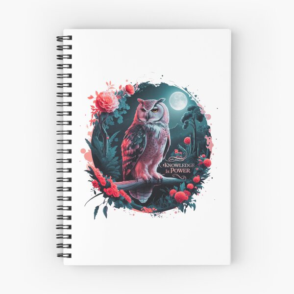 Item preview, Knowledge is Power: Wise Owl Art designed and sold by deluxedigital1.