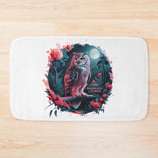 Item preview, Knowledge is Power: Wise Owl Art designed and sold by deluxedigital1.