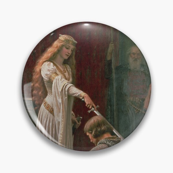 Item preview, The Accolade - Edmund Blair Leighton designed and sold by GrimGlitters.