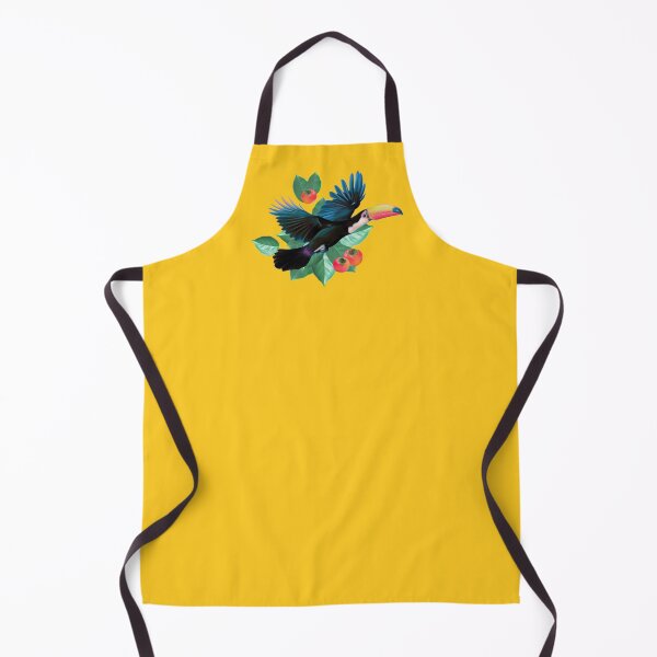 Item preview, Toucans and Persimmons tropical colorful pattern designed and sold by camilacarvalho.