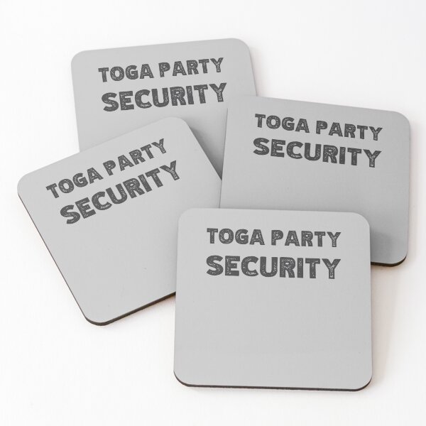 Item preview, Toga Party Security designed and sold by VinsendDraconi.