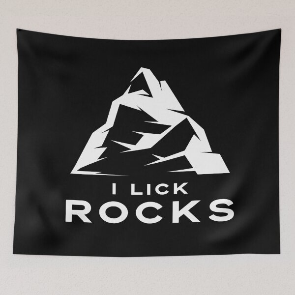 Item preview, "Geology Rocks: Quirky 'I Lick Rocks' Design for Rock Enthusiasts" designed and sold by artworkathome.