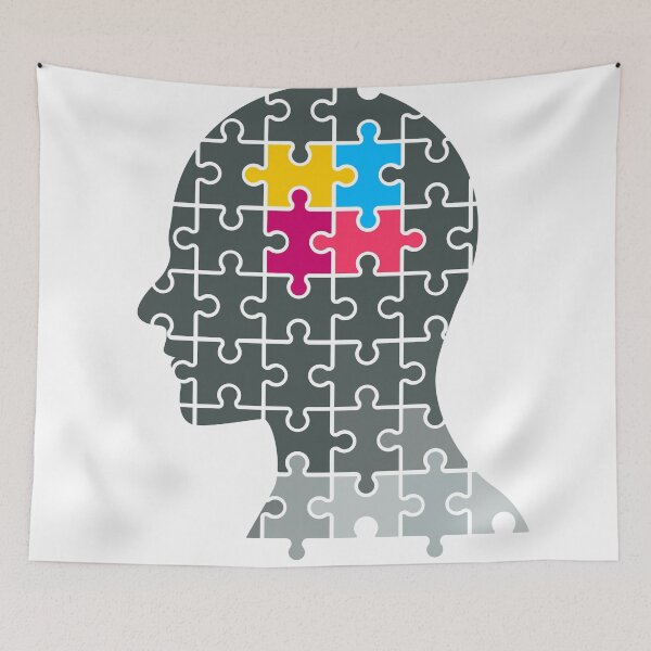 Item preview, psychology jigsaw designed and sold by NiamLab.