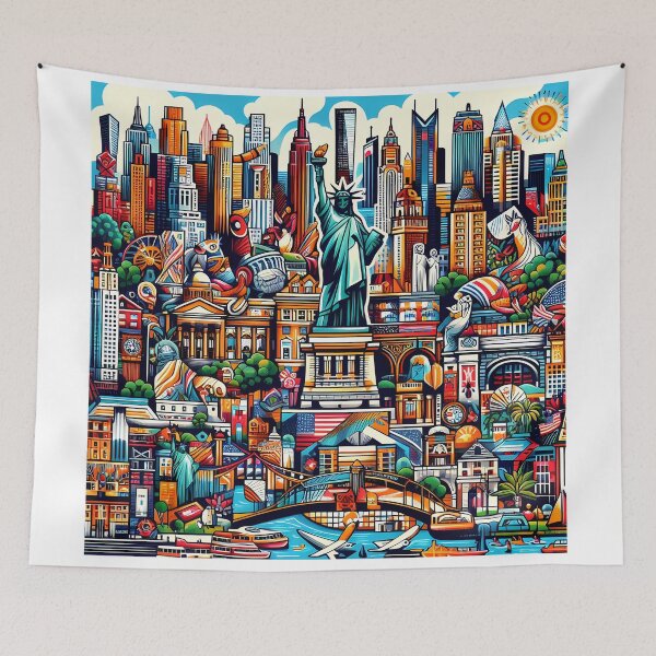 Item preview, New York City  designed and sold by OzzFrequency.