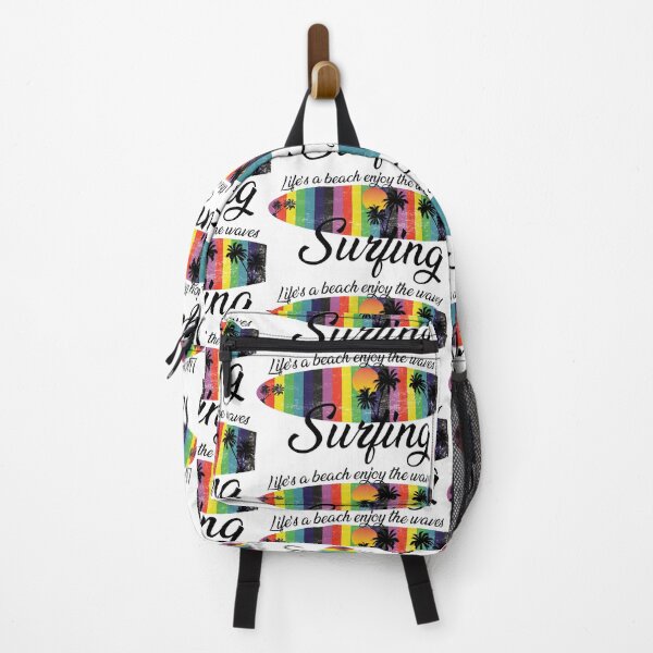 Item preview, Surfing Vibes - Life's a beach enjoy the waves Surfing Lovers Design designed and sold by Techflare.