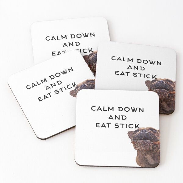 Item preview, Keep calm and eat stock - Mr. Booch Fan , French Bulldog designed and sold by MrBooch.