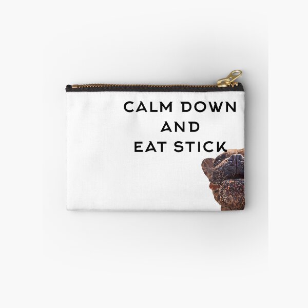 Item preview, Keep calm and eat stock - Mr. Booch Fan , French Bulldog designed and sold by MrBooch.
