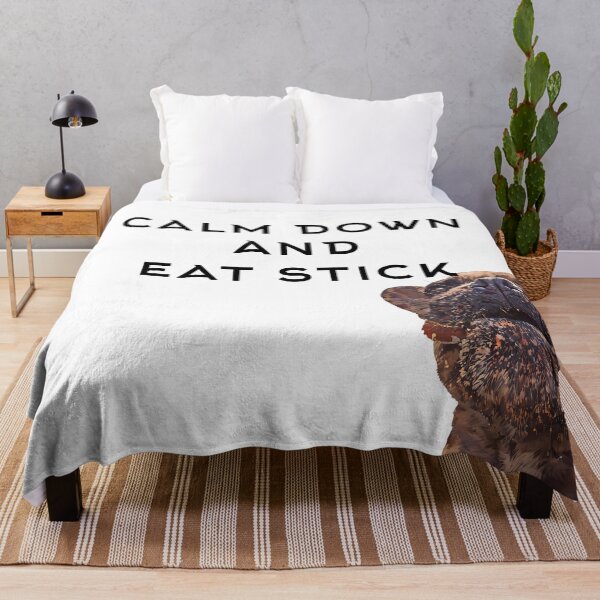 Item preview, Keep calm and eat stock - Mr. Booch Fan , French Bulldog designed and sold by MrBooch.