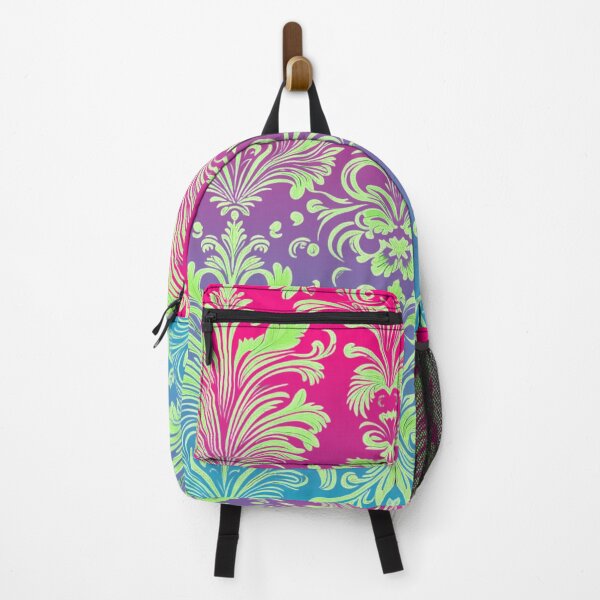 Item preview, Neon Green Baroque Design on Gradient designed and sold by SportyAndArtful.