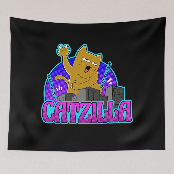 Item preview, Smiling Catzilla designed and sold by andriandesain.