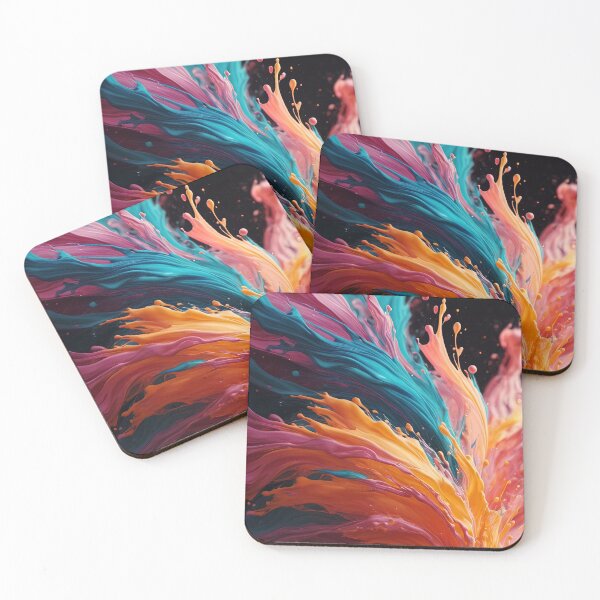 Item preview, Dynamic colorful fluid splashing and spraying designed and sold by stevanovicigor.