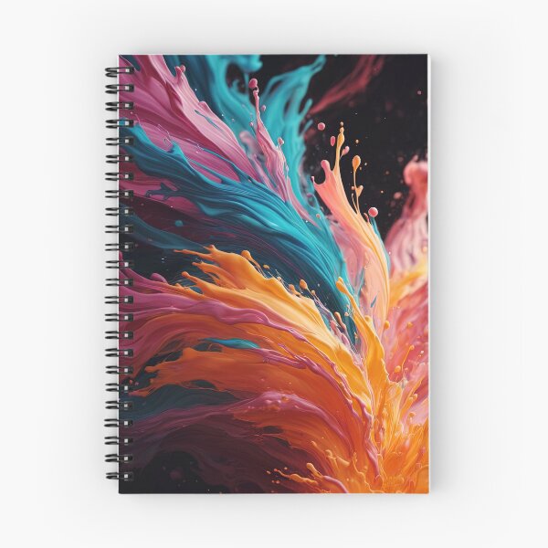Item preview, Dynamic colorful fluid splashing and spraying designed and sold by stevanovicigor.
