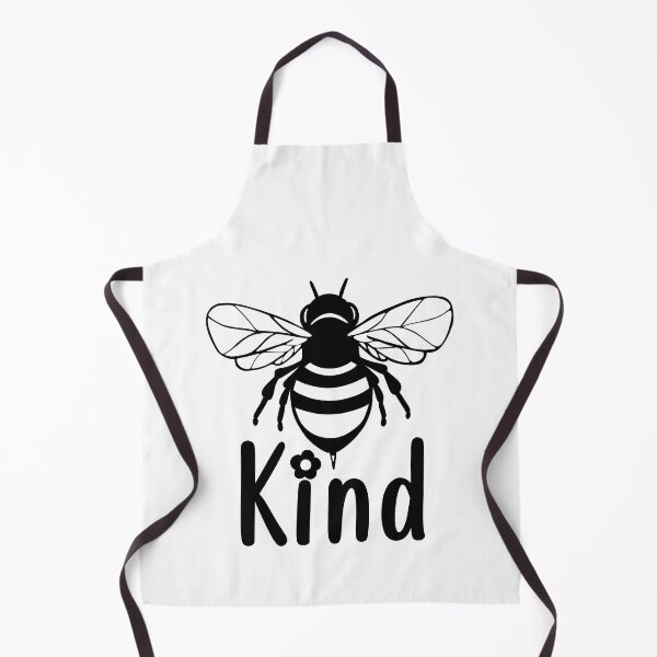 Item preview, Bee kind , black and white bee , positive inspirational be kind designed and sold by Inktown.