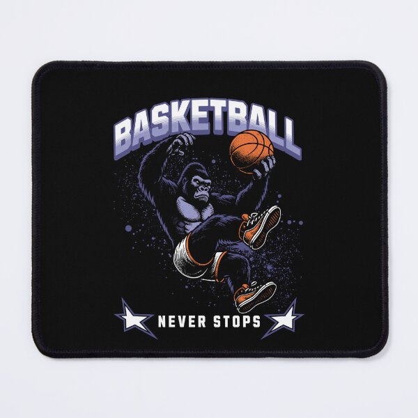 Item preview, Basketball never stops gorilla designed and sold by SekoOne.