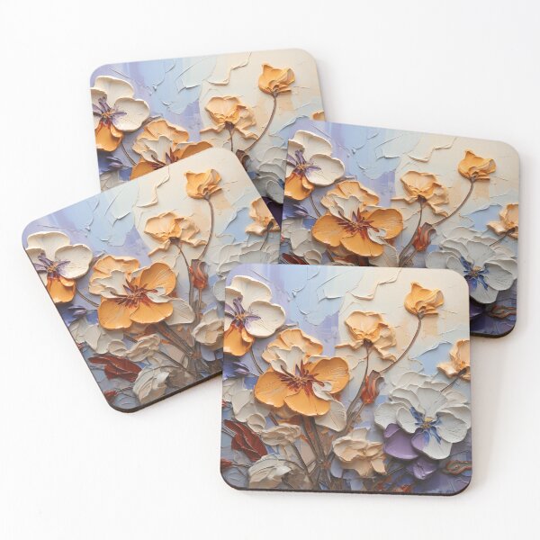 Item preview, Pansy - Impasto Floral designed and sold by KootenayDesigns.