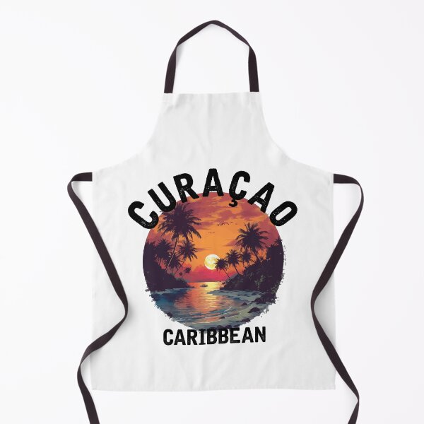 Item preview, Curacao - Caribbean (with Black Lettering) designed and sold by VelvetRoom.