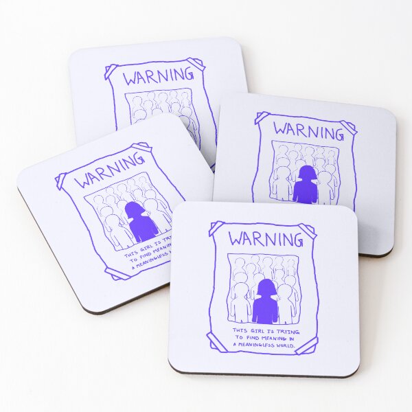 Item preview, GIRL LOOKING FOR MEANING- ABSURDISM, EXISTENTIALISM, NIHILISM designed and sold by The Bookworm Store.