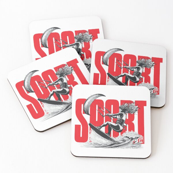 Item preview, SPORT - Kitesurfing - Kitesurfer - WOMEN - 1 designed and sold by ArtProjectShop.